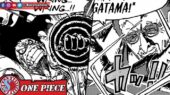 Luffy and Kizaru One Piece Manga