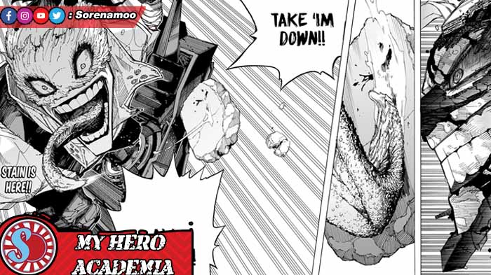 Stain All Might My Hero Academia 400 Manga