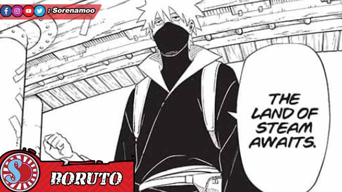 Hatake Kakashi di Boruto Manga
