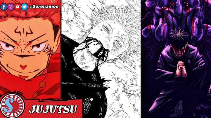 Sukuna Gojo Megumi Jujutsu Kaisen