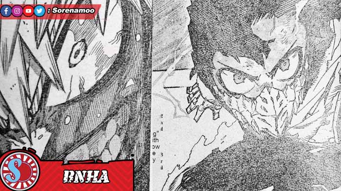 Bakugou Deku di Manga My Hero Academia chapter 410