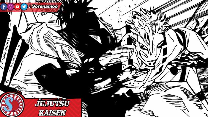Choso vs Ryomen Sukuna Manga Jujutsu Kaisen Chapter 246