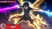 Kirito Anime Sword Art Online Alicization War of Underworld