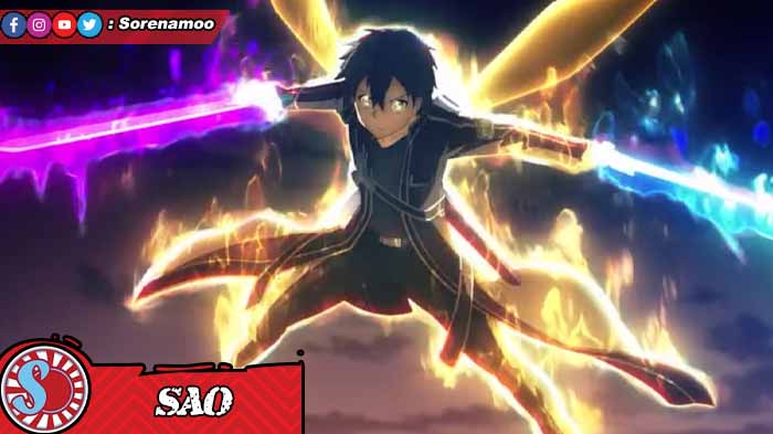 Kirito Anime Sword Art Online Alicization War of Underworld