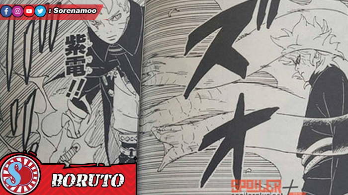 Boruto vs Mitsuki Manga Boruto Two Blue Vortex Chapter 6