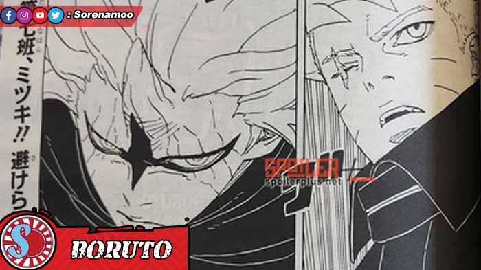 Mitsuki vs Boruto Manga Boruto Two Blue Vortex Chapter 6