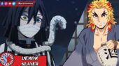 Obanai Iguro dan Shinjuro Rengoku Anime Demon Slayer Kimetsu no Yaiba