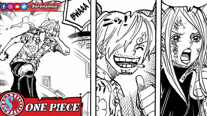 Sanji Bonney Manga One Piece