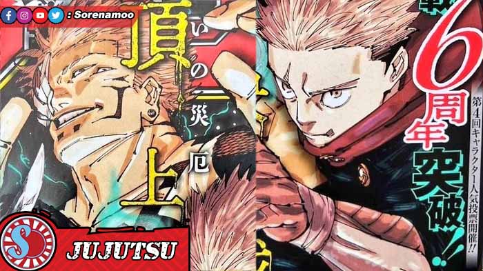 Sukuna Yuji Manga Jujutsu Kaisen