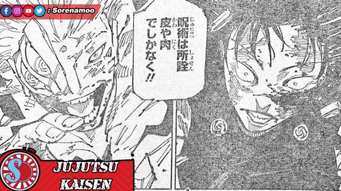 Sukuna dan Maki Zenin Manga Jujutsu Kaisen Chapter 253