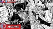 Black Flash Kokusen Ryomen Sukuna Maki Zenin Laruen Manga Jujutsu Kaisen