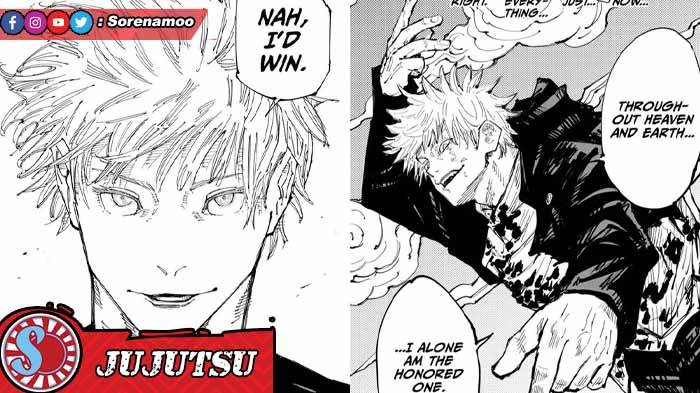 15 Panel Manga Gojo Satoru yang Paling Berkesan dalam Serial Jujutsu ...