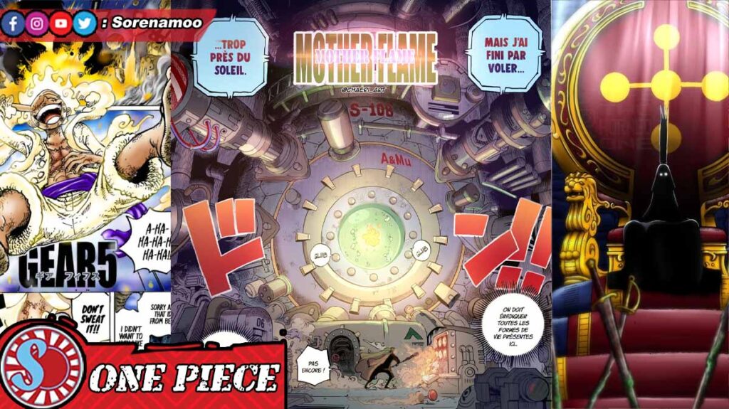 Gear 5 Luffy Mother Flame Imu Spoiler Manga One Piece