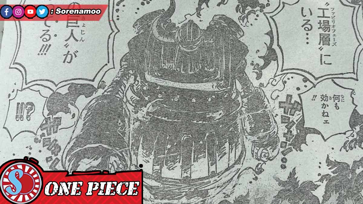 Spoiler Manga One Piece Chapter 1116 Sub Indo Iron Giant