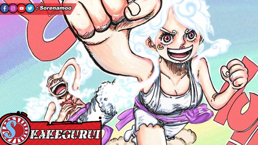 Gear 5 Luffy Nika Bonney Manga One Piece Chapter 1118