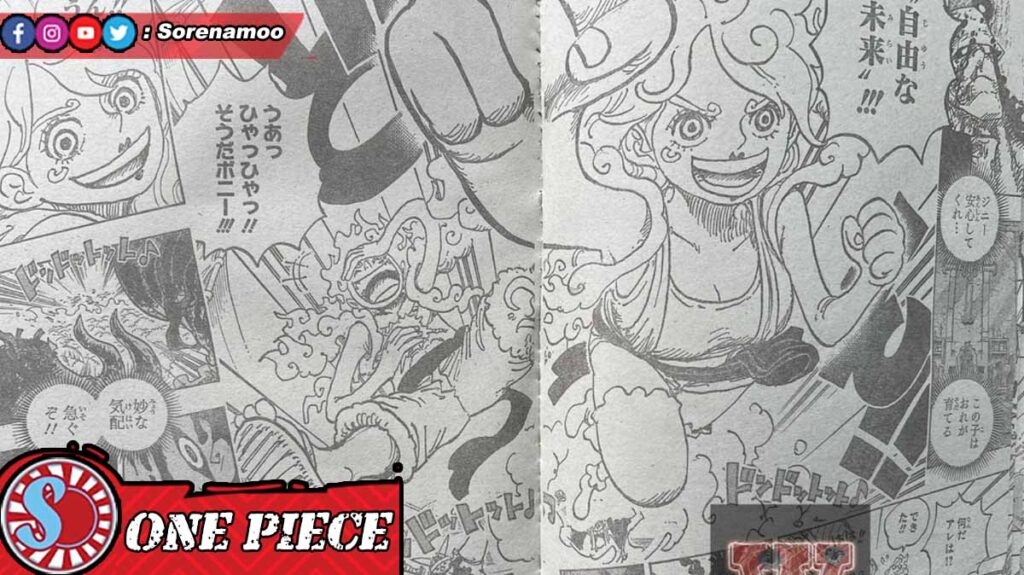 Raw Manga One Piece Chapter 1118 Sub Indo Gear 5 Luffy dan Nika Bonney