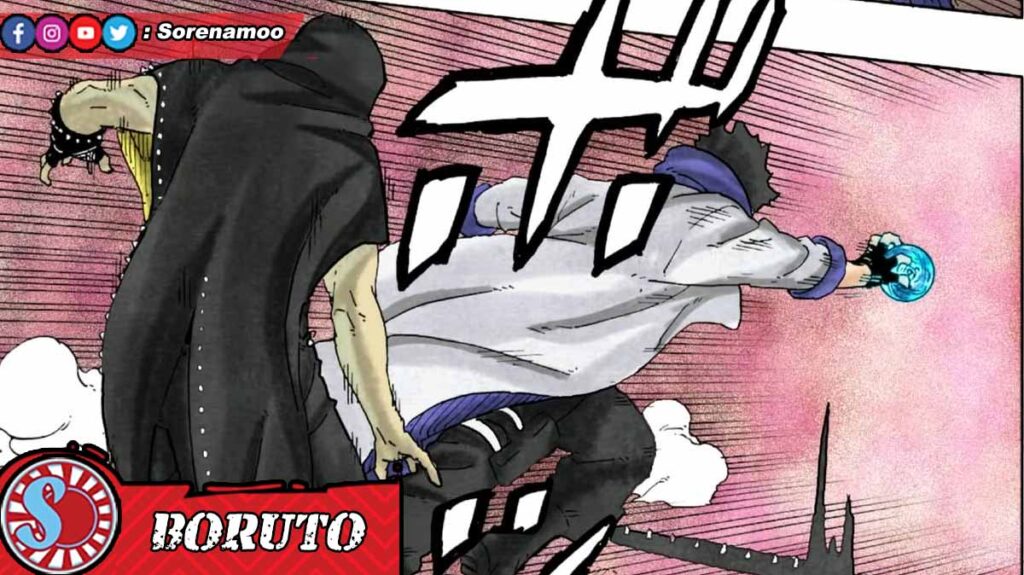 Spoiler Boruto Two Blue Vortex Chapter 11 Sub Indo Konohamaru vs Hidari
