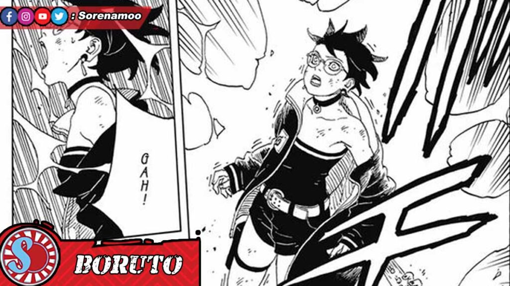 Spoiler Boruto Two Blue Vortex Chapter 11 Sub Indo Sarada Uchiha