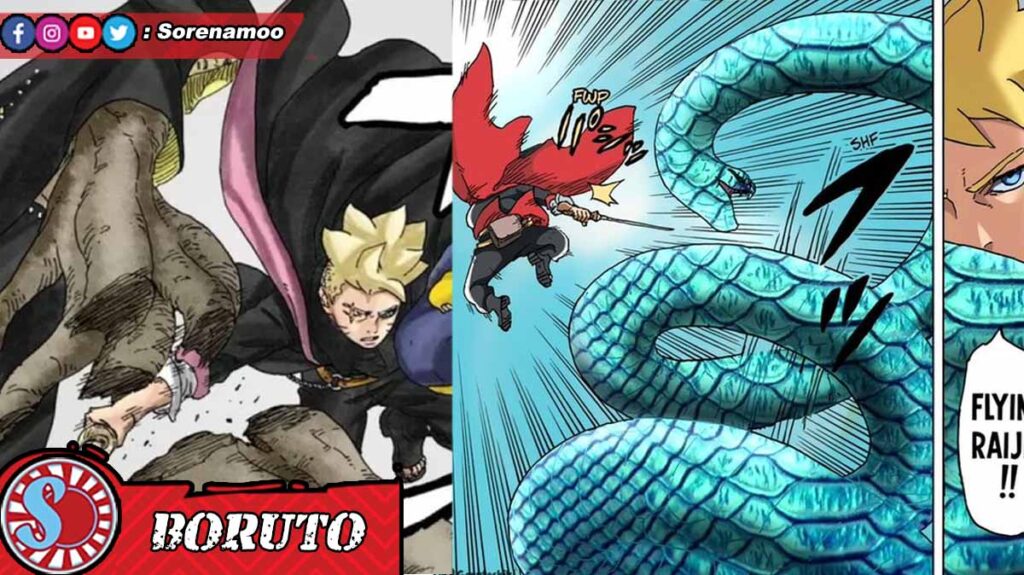 Hidari Boruto Mitsuki Boruto Two Blue Vortex Manga