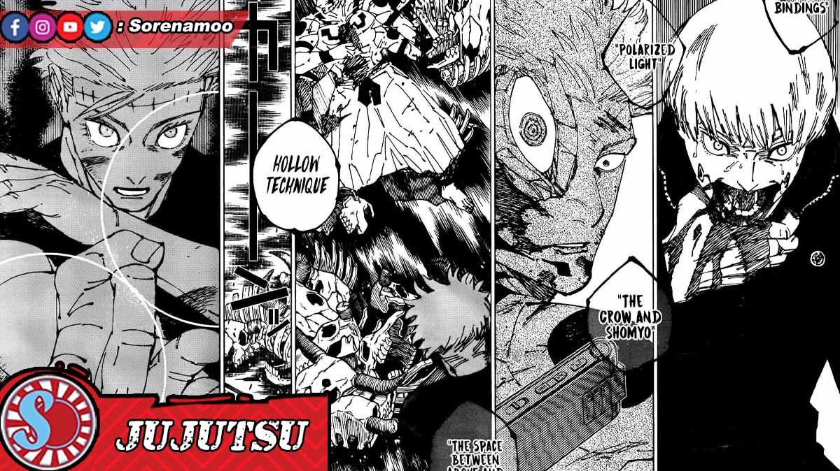 Manga Jujutsu Kaisen Chapter 263 Yuta Sukuna Inumaki