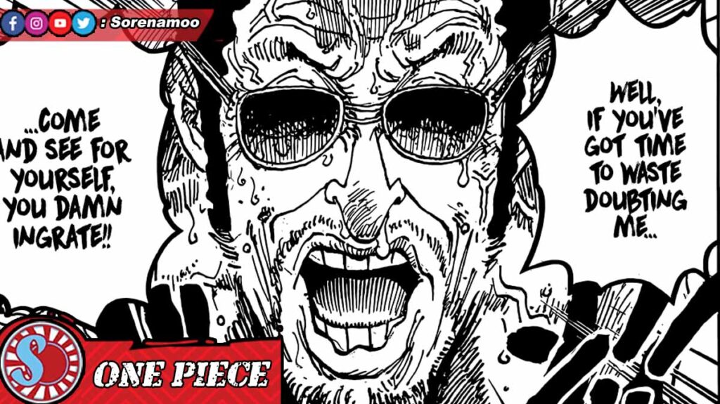 Kizaru Borsalino di Manga One Piece Chapter 1124