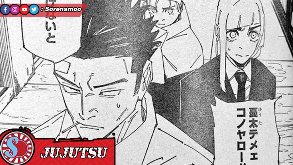 Kusakabe Atsuya Miwa Kasumi Nishimiya Momo Raw Manga Jujutsu Kaisen Chapter 268 Sub Indo