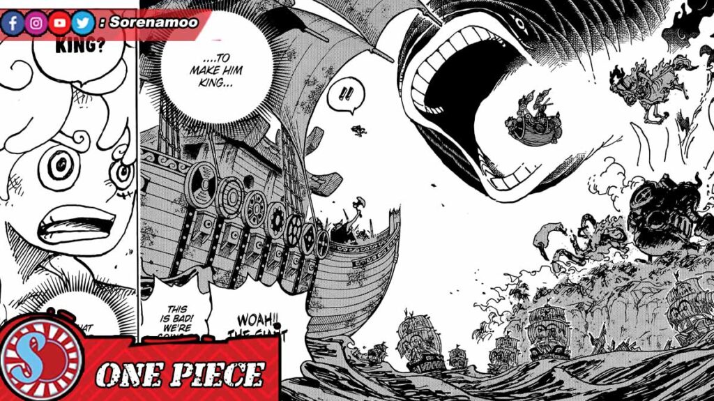 Luffy Gorosei Manga One Piece Chapter 1122
