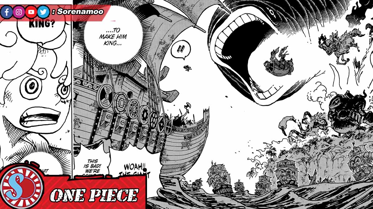 Luffy Gorosei Manga One Piece Chapter 1122