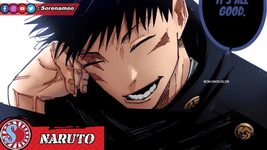Megumi Fushiguro dari Manga Jujutsu Kaisen