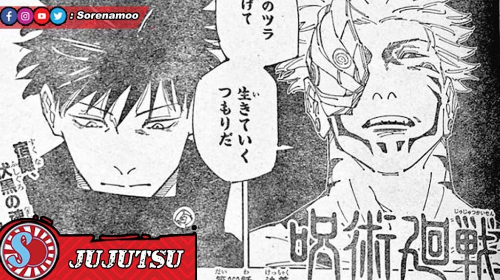 Megumi Fushiguro vs Ryomen Sukuna Raw Manga Jujtusu Kaisen Chapter 268 Sub Indo
