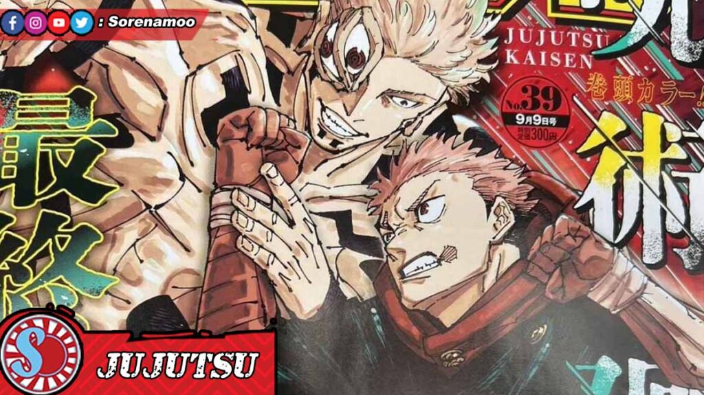 Ryomen Sukuna vs Yuji Itadori Raw Manga Jujutsu Kaisen Chapter 267 Sub Indo