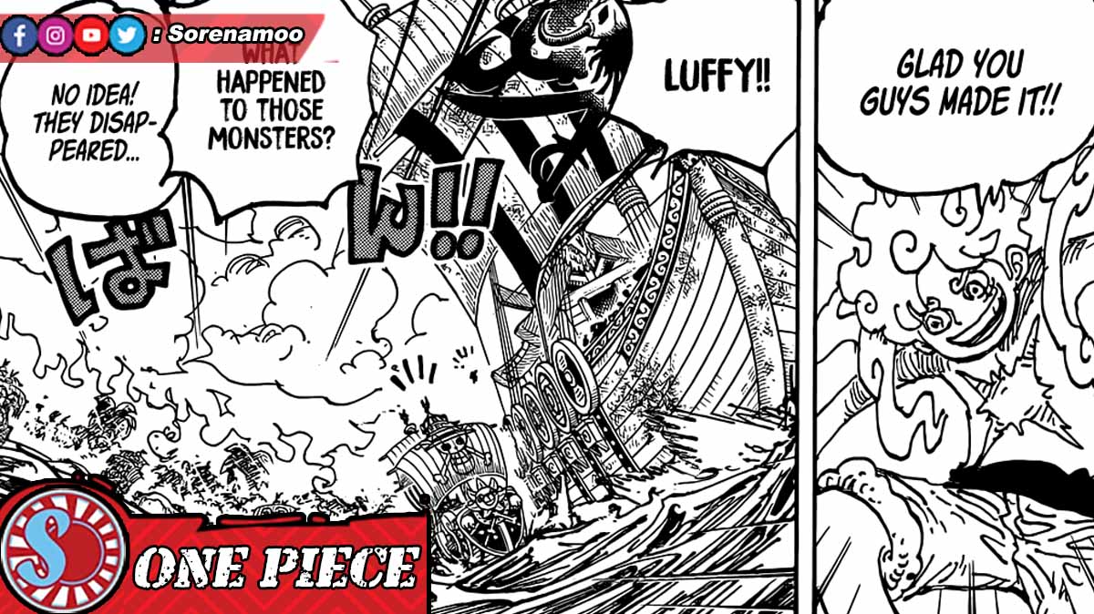 Thousand Sunny Giant Ship Gear 5 Luffy One Piece