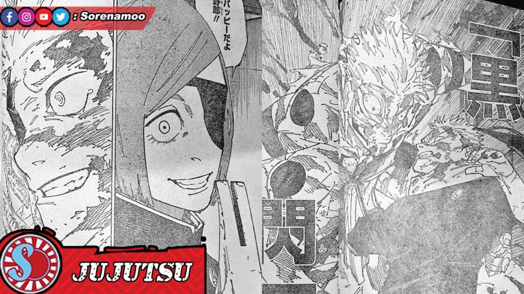 Yuji Nobara Sukuna Manga Jujutsu Kaisen Chapter 267
