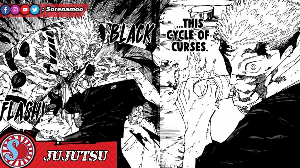 Yuji Sukuna Manga Jujutsu Kaisen Chapter 267