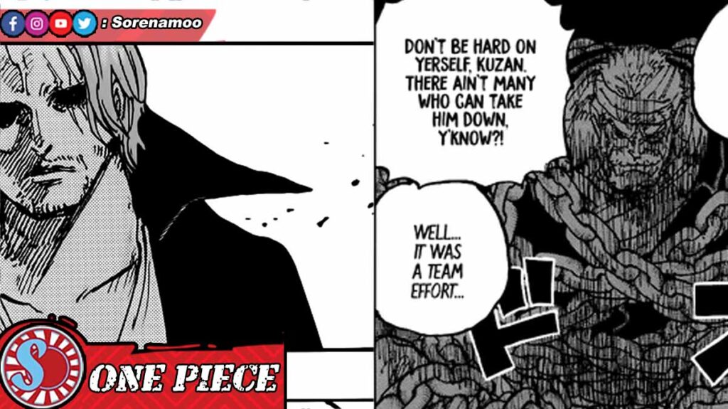 Akagami Shanks Monkey D Garp One Piece Chapter 1126 Sub Indo