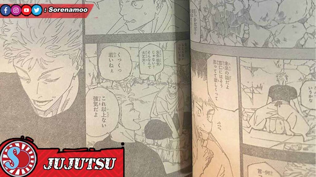 Gojo Satoru dan Yuji Raw Manga Jujutsu Kaisen Chapter 271 Sub Indo