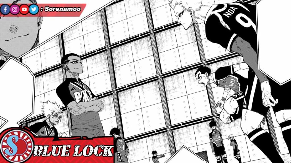 Julian Loki vs Noel Noa Raw Manga Blue Lock Chapter 276 Sub Indo