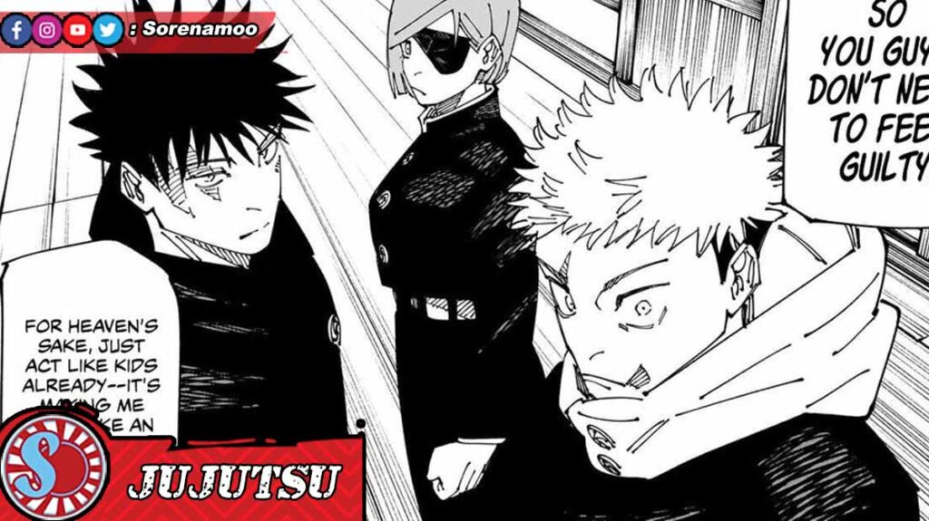 Megumi Nobara Yuji Spoiler Manga Jujutsu Kaisen Chapter 270 Sub Indo