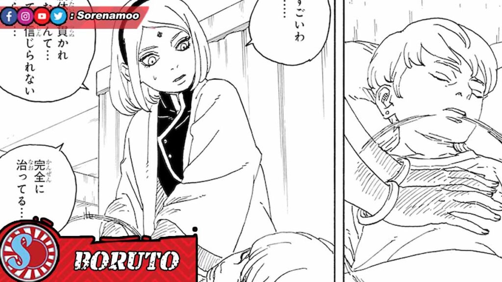 Sakura Haruno Inojin Raw Manga Boruto Two Blue Vortex Chapter 14 Sub Indo