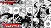 Sanji Zoro Luffy Manga One Piece Chapter 1128 Sub Indo
