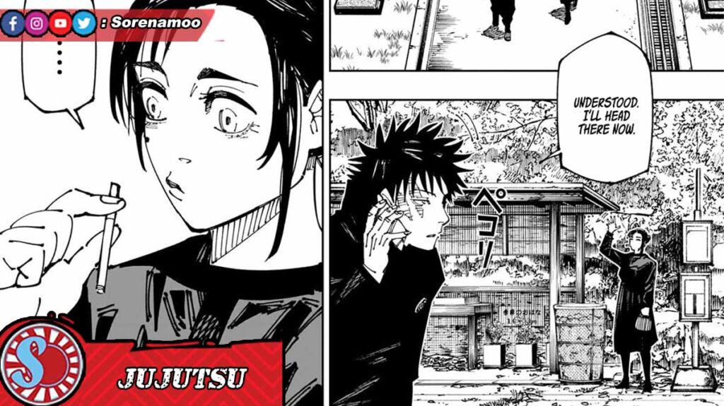 Shoko Ieiri Megumi Fushiguro Manga Jujutsu Kaisen Chapter 270
