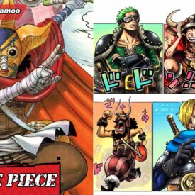 Sogeking Zoro Luffy Usopp Sanji Nami Elbaf One Piece Manga
