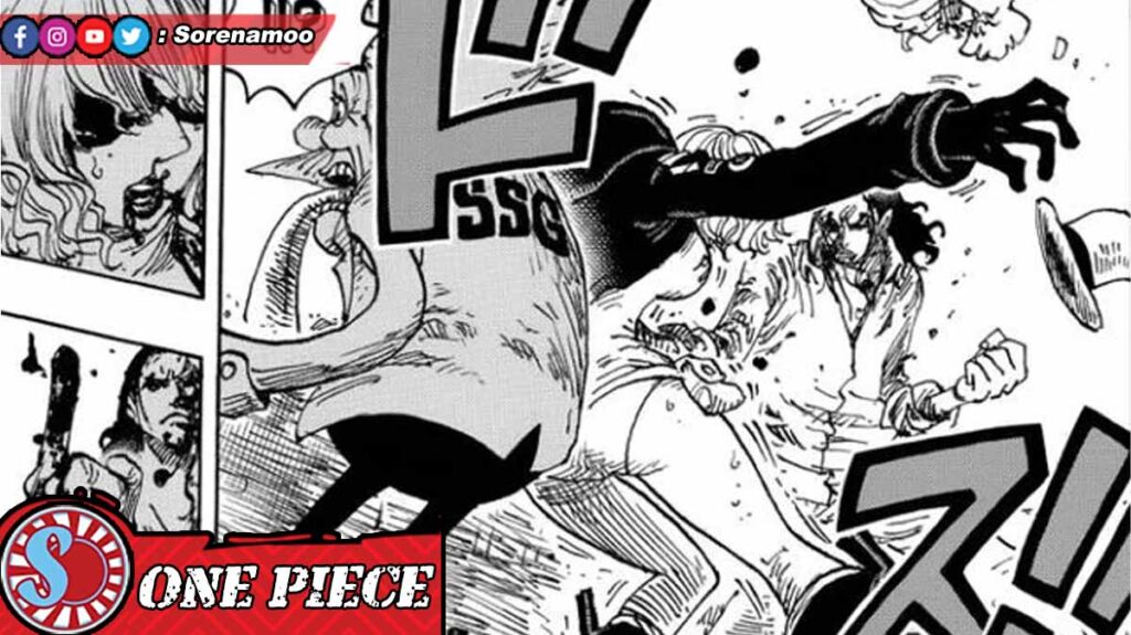 Stussy vs Lucci Manga One Piece