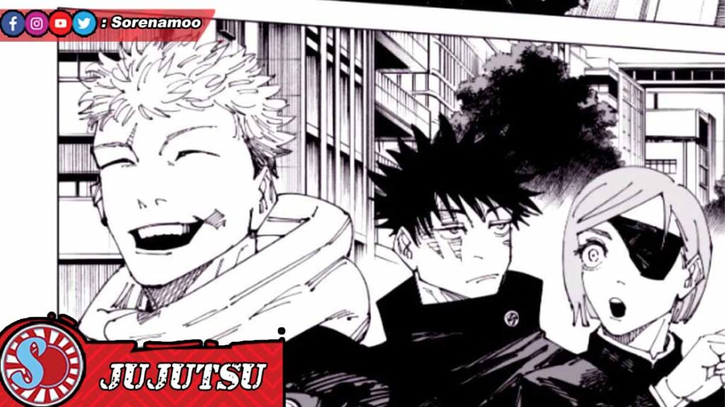 Yuji Megumi Nobara Raw Manga Jujutsu Kaisen Chapter 271
