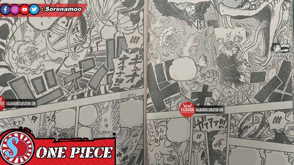 Gear 5 Luffy Raw Manga One Piece Chapter 1128 Sub Indo