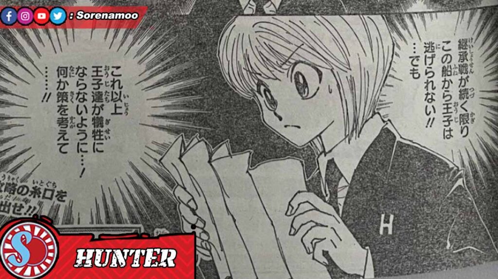 Kurapika Raw Manga Hunter X Hunter Chapter 402
