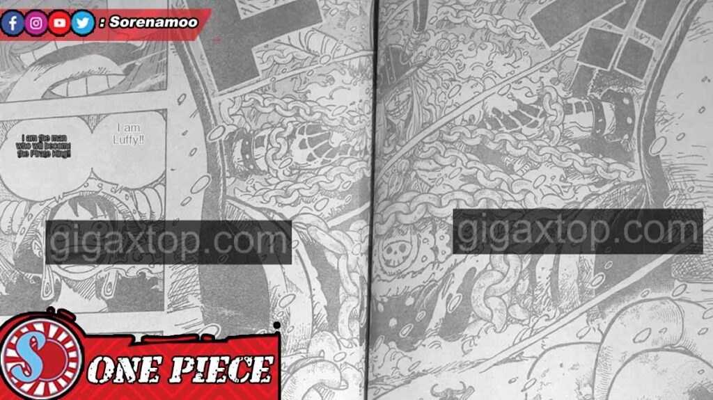 Loki Luffy Manga One Piece Chapter 1130
