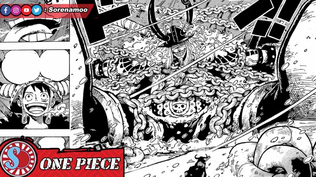 Luffy Loki Manga One Piece Chapter 1130