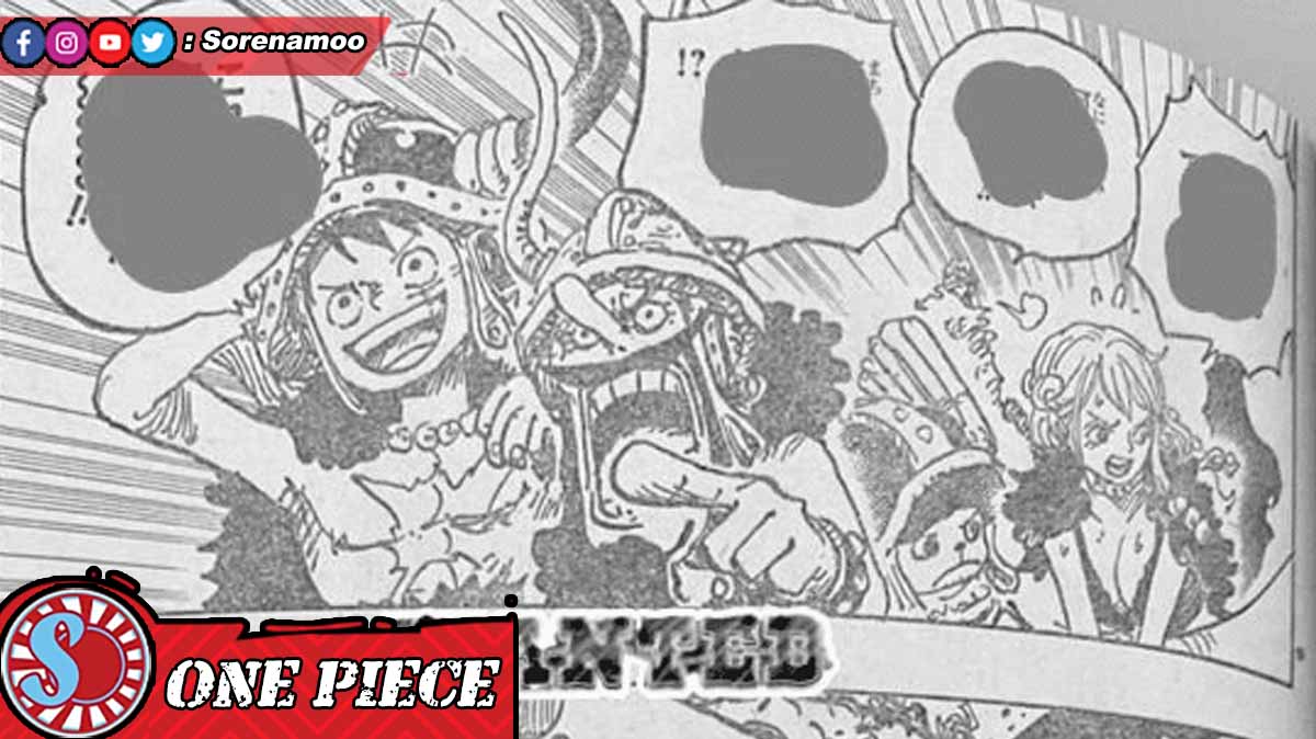Luffy Usopp Chopper Nami Raw Manga One Piece Chapter 1129