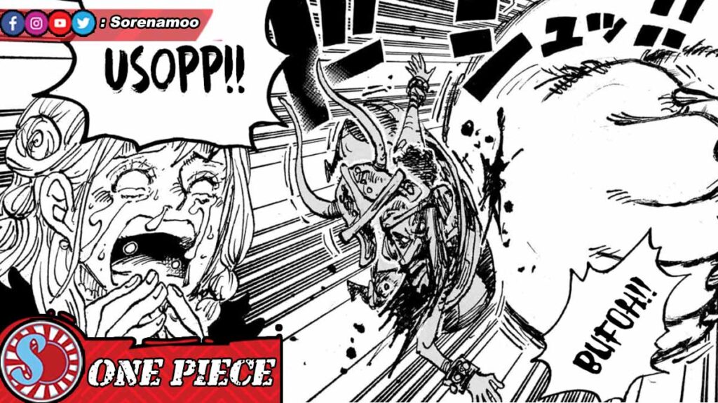 Nami Usopp Manga One Piece Chapter 1128